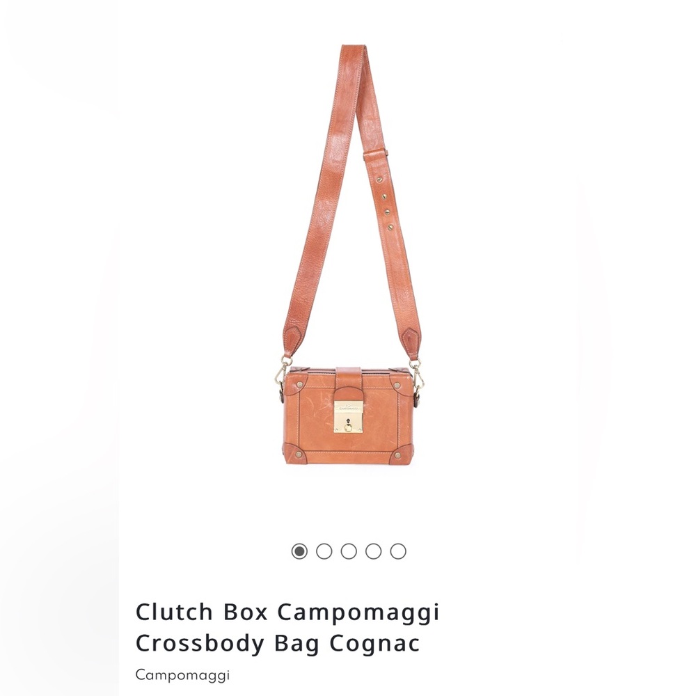 Campomaggi clutch box crossbody bag